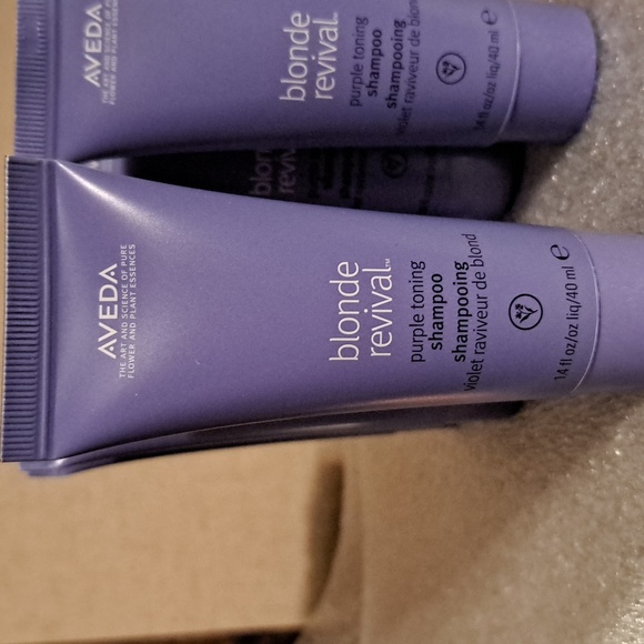 6-Aveda Blond Revival purple toning shampoo 1.4 oz.Each, 6 count, new - Picture 4 of 5